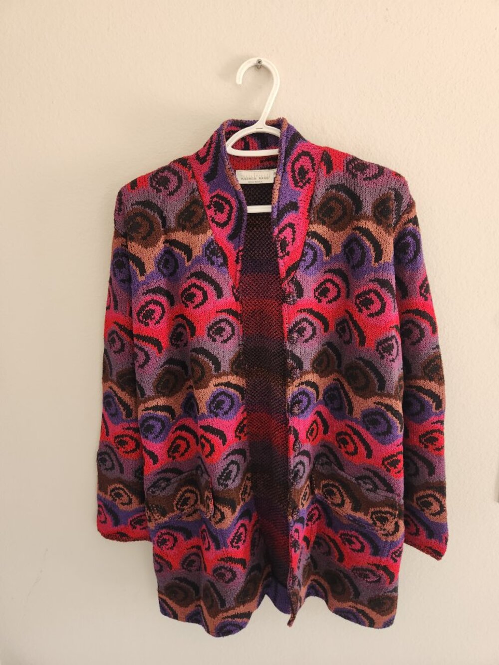 FRENCH RAGS - A Vintage knit Cardigan Women's Size 4